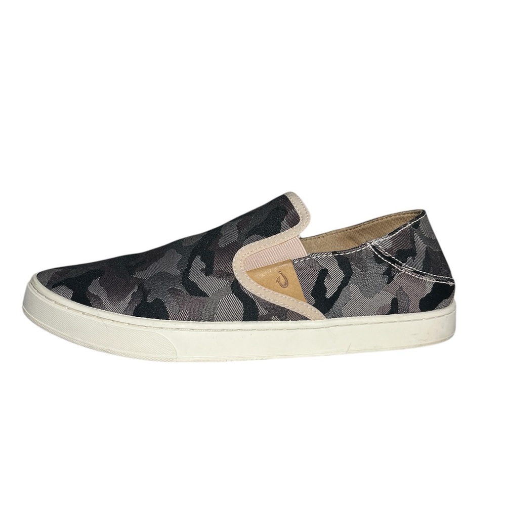 Olukai Pehuea Camouflage Slip-On Shoes Sneaker Women’s Sz 10
